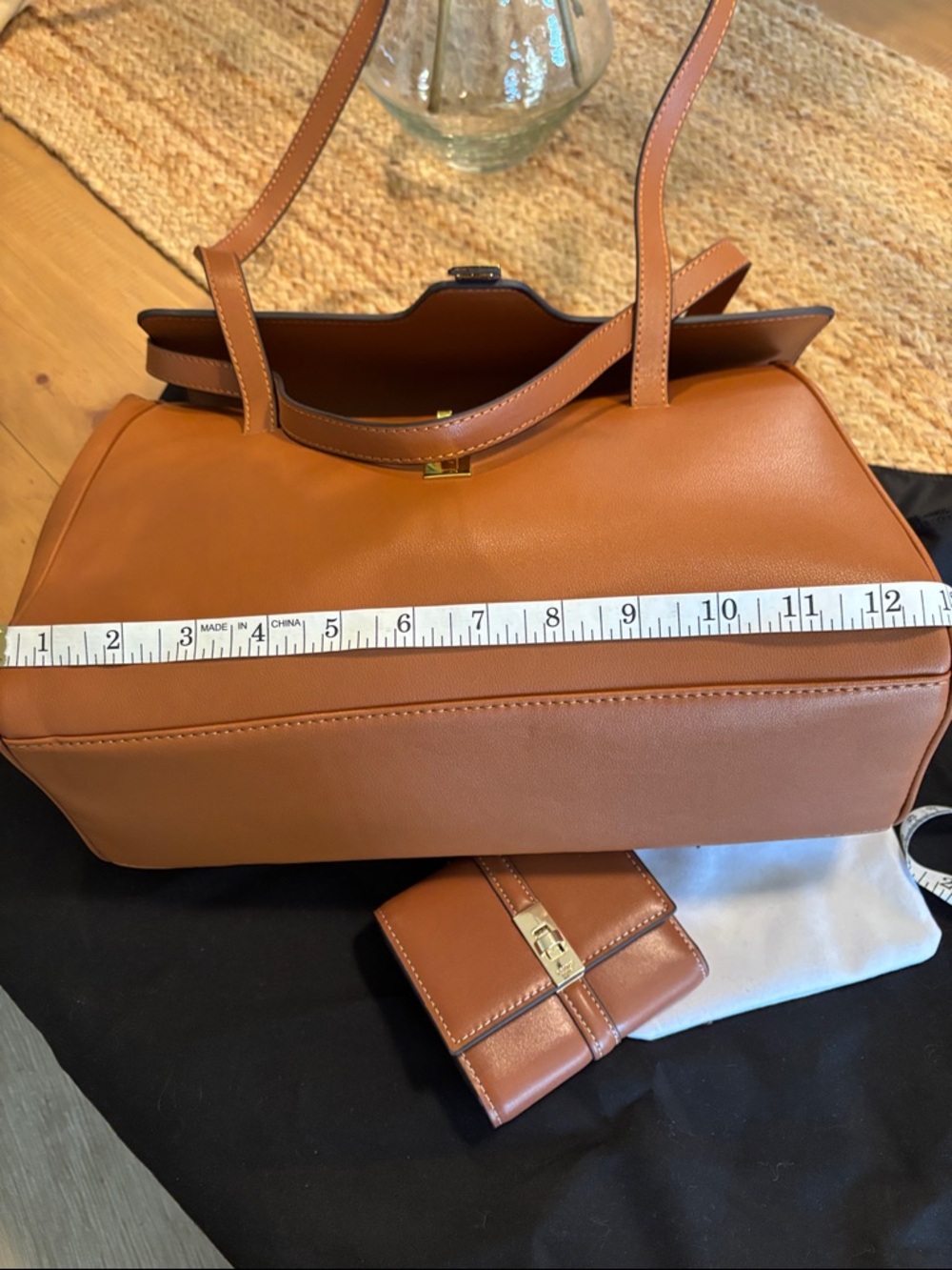 Leather bag and wallet set - Picture 7 of 9